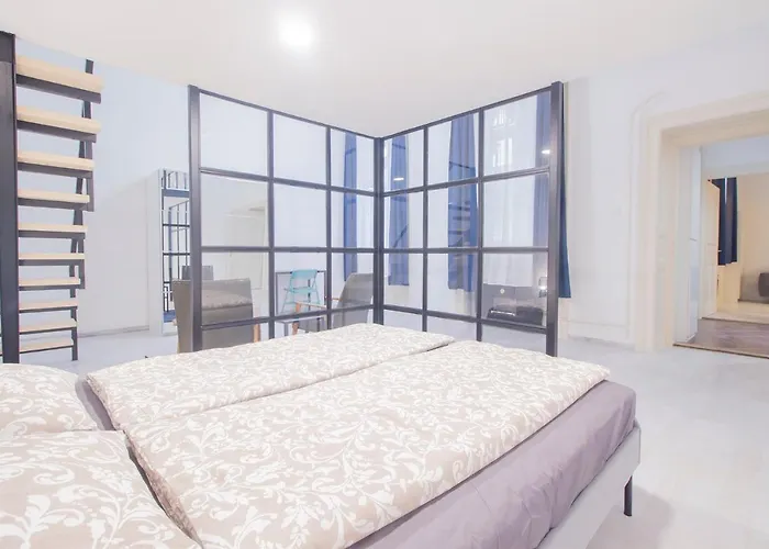 شقة Industrial Double Loft *
